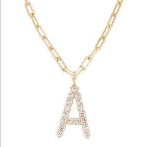 REVOLVE CZ Initial Necklace in Gold
joolz by Martha Calvo Letter A